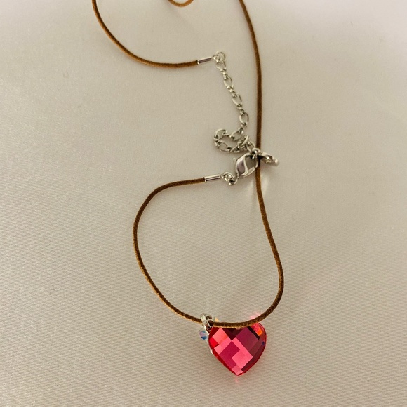Swarovski Heart Necklace - Picture 1 of 3